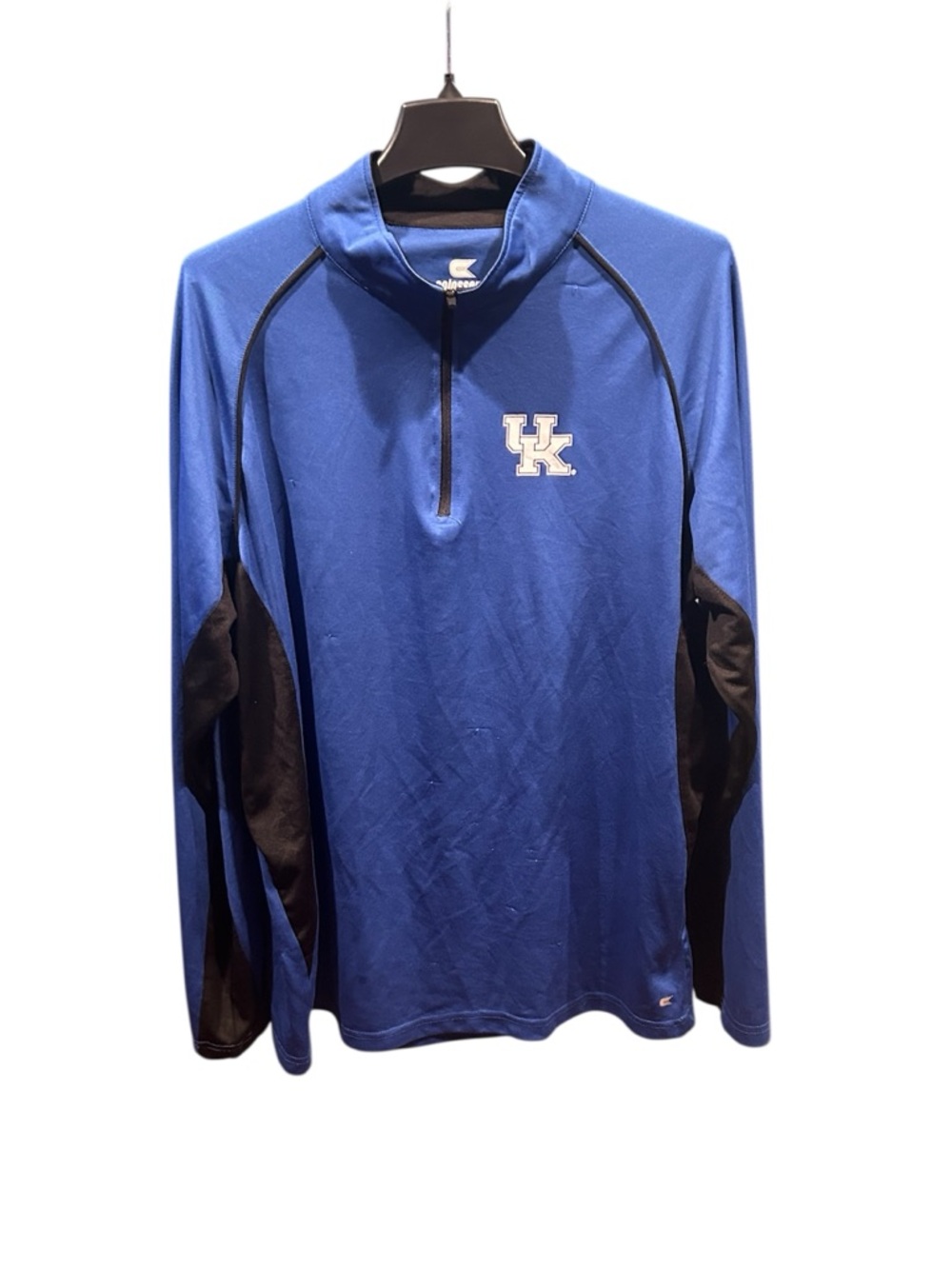 UK Blue Quarter-Zip Performance Pullover Kentucky Wildcats Size XL